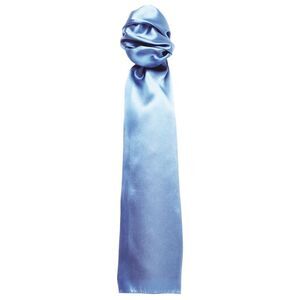 Premier Scarf - Women's Plain Business Scarf / Mid Blue